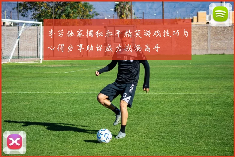 李芳独家揭秘和平精英游戏技巧与心得分享助你成为战场高手