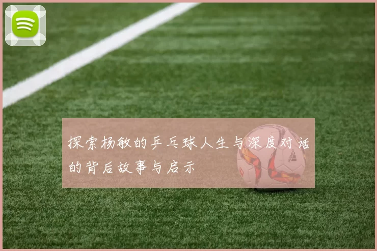 探索杨敏的乒乓球人生与深度对话的背后故事与启示